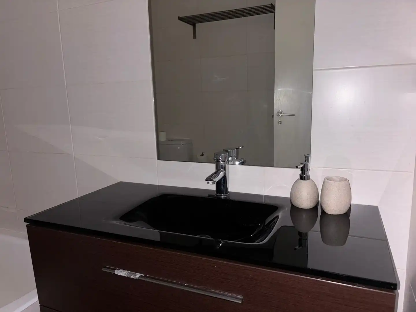 Baño de Piso de alquiler en Zaragoza con Aire acondicionado, Calefacción y Amueblado