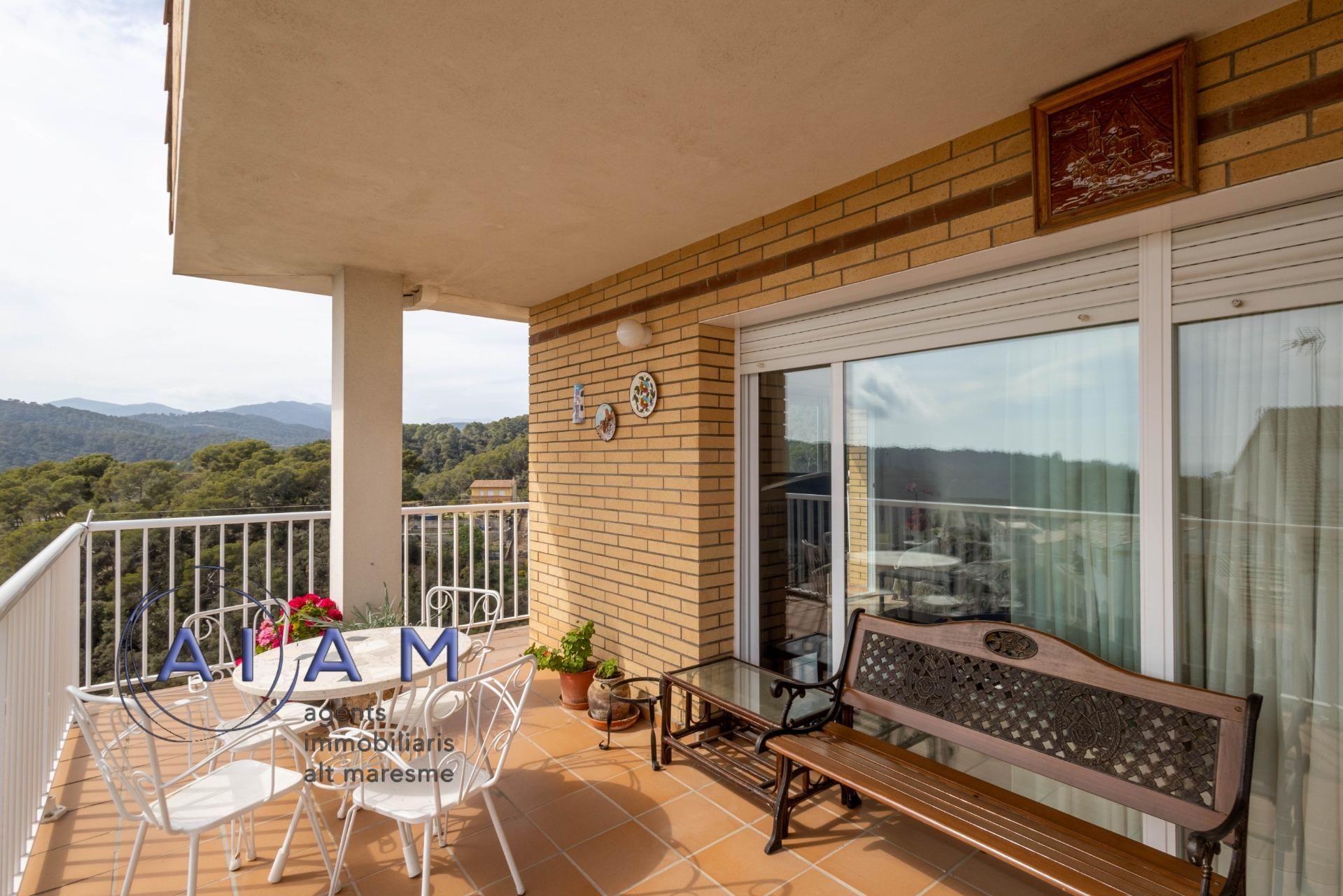 Terrace of Country house for sale in Santa Susanna  with Air Conditioner, Heating and Private garden