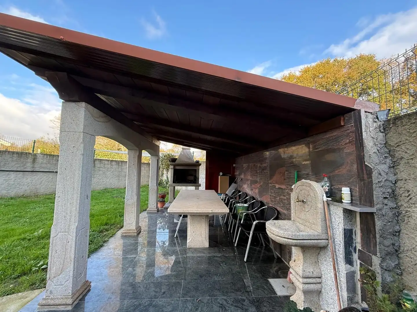 Terraza de Casa o chalet en venta en Lugo con Aire acondicionado, Calefacción y Terraza