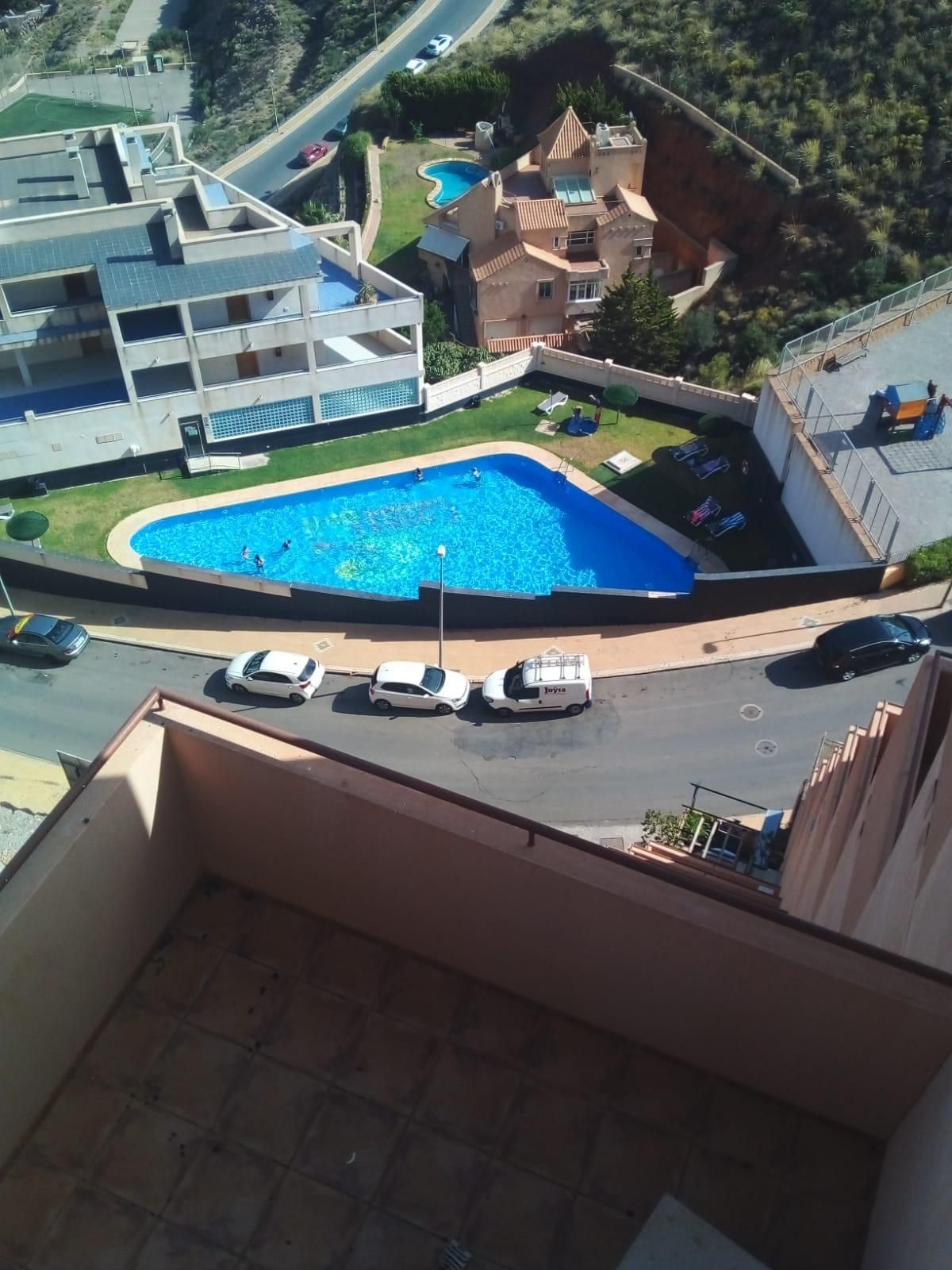 Piscina de Apartament de lloguer en Vícar amb Terrassa i Jacuzzi