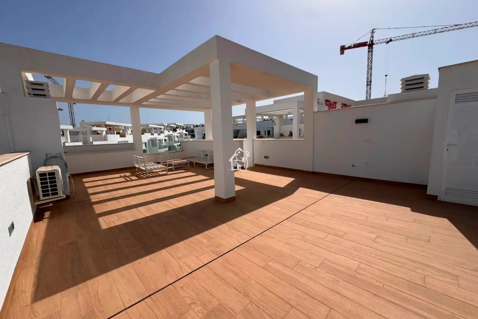 Terrace of Apartments for rent in Torrevieja  with Air Conditioner, Terrace and Swimming Pool