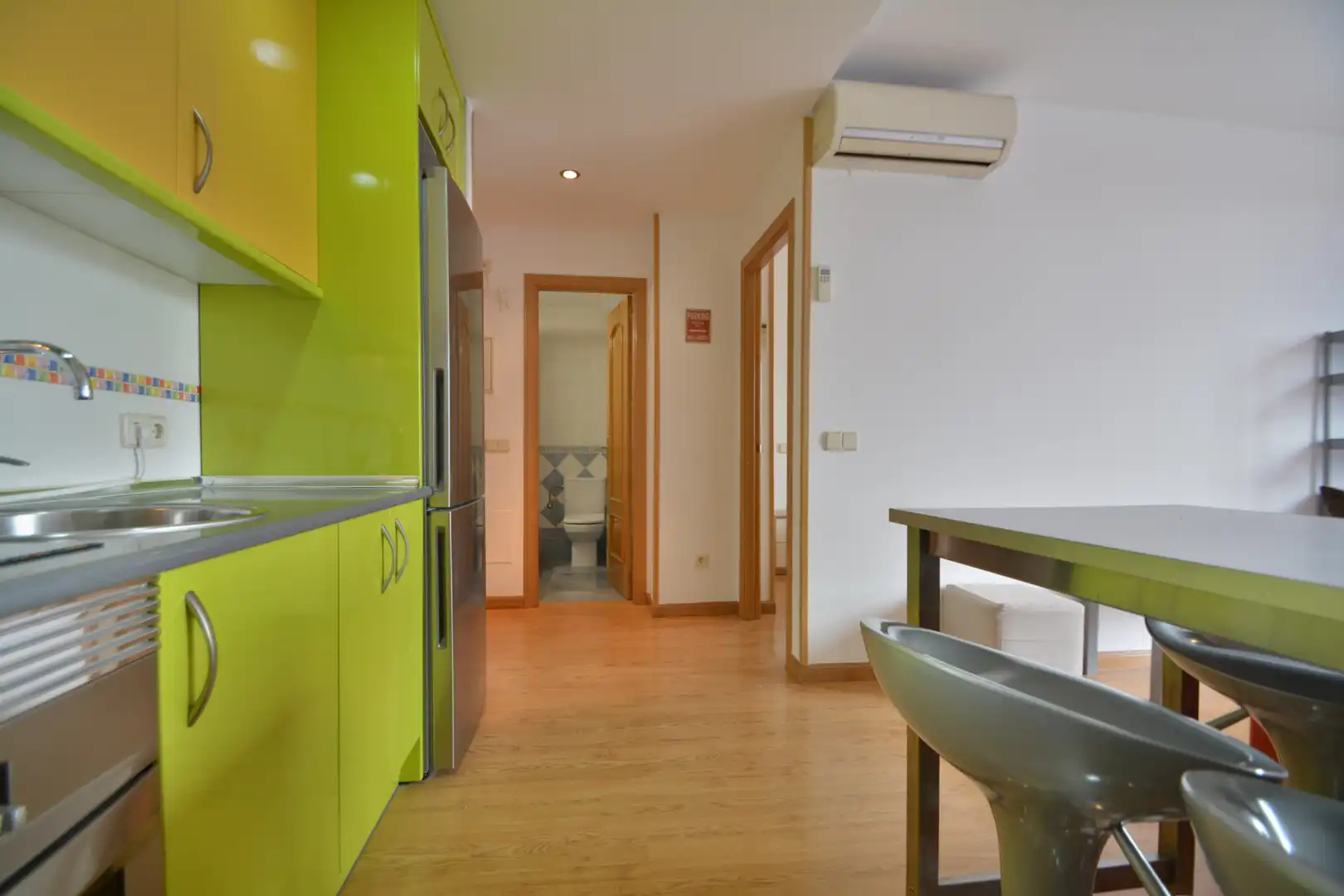 Cocina de Piso de alquiler en Madrid con Aire acondicionado, Trastero y Amueblado