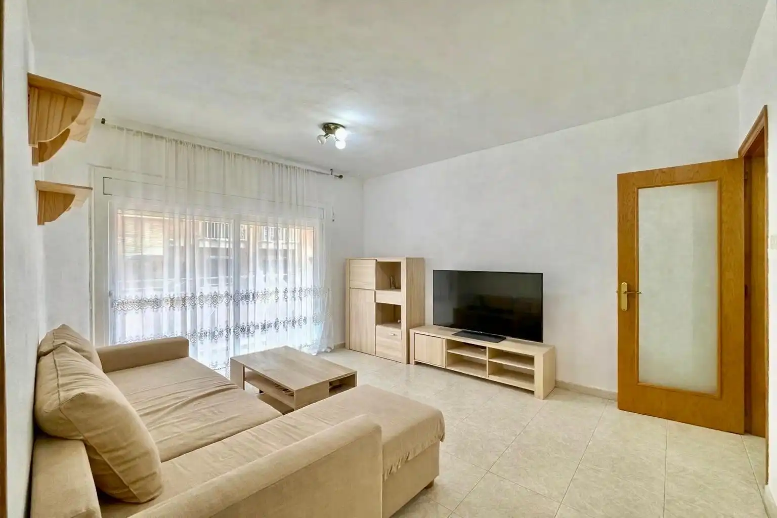 Sala de estar de Piso en venta en Granollers con Calefacción y Balcón