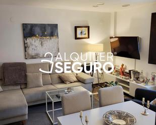 Living room of Flat to rent in  Madrid Capital  with Air Conditioner and Swimming Pool