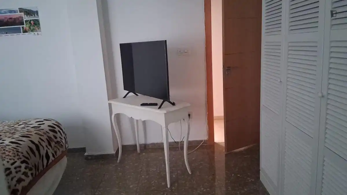 Wohnzimmer von Wohnungen zur untervermieten in Granada mit Klimaanlage, Heizung und Möbliert