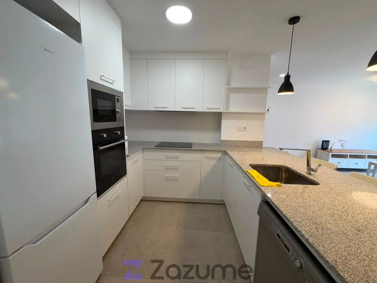 Cocina de Piso de alquiler en Catarroja con Aire acondicionado, Terraza y Amueblado