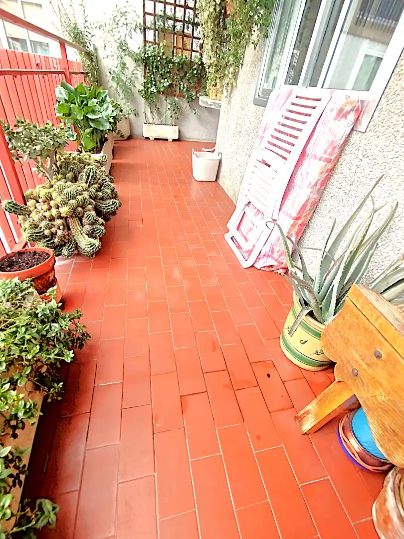 Terrasse von Wohnung zum Verkauf in Móstoles mit Klimaanlage, Heizung und Privatgarten