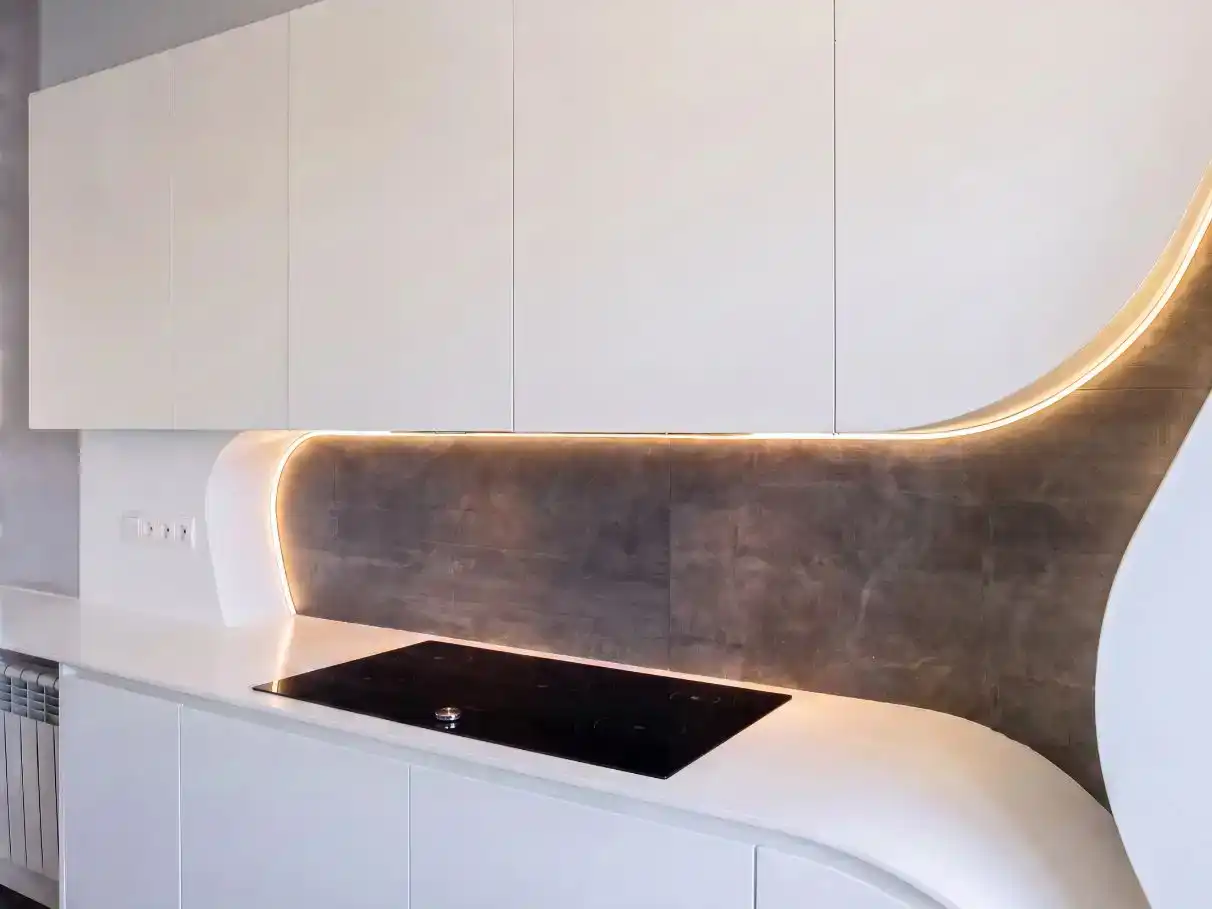 Kitchen of Flat for sale in Boadilla del Monte  with Air Conditioner, Private garden and Parquet flooring