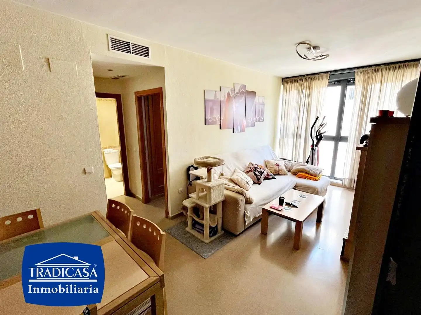 Living room of Flat for sale in Jerez de la Frontera  with Air Conditioner and Furnished