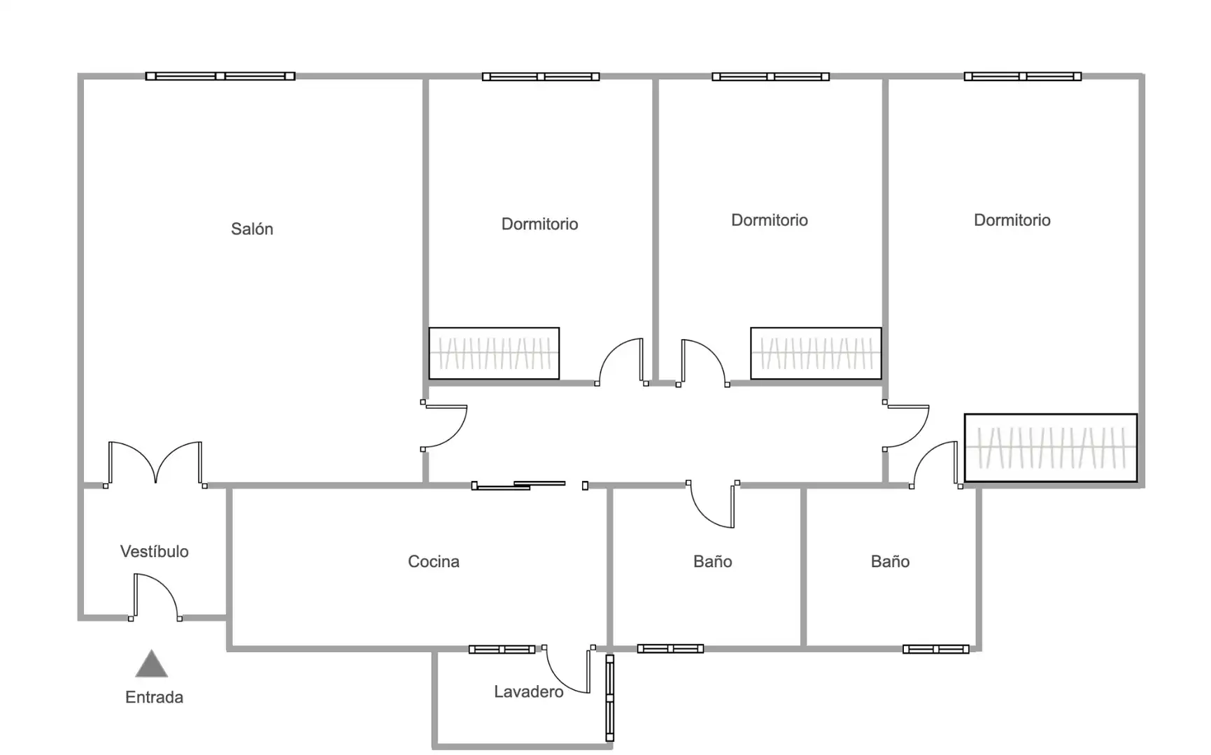 Piso en venta en Ciudad Real con Aire acondicionado, Calefacción y Trastero