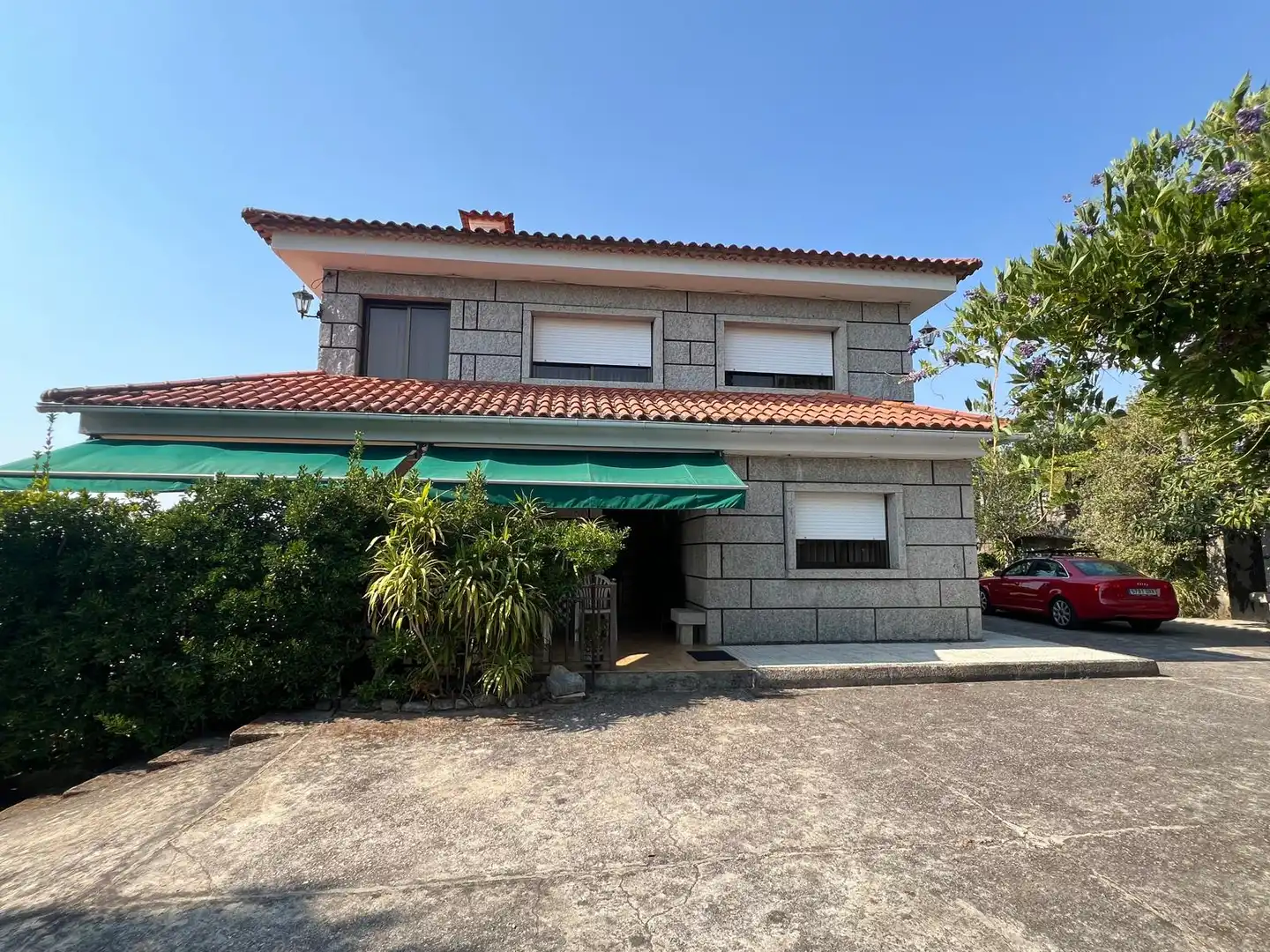 Vista exterior de Casa o chalet en venta en As Neves   con Calefacción, Jardín privado y Trastero