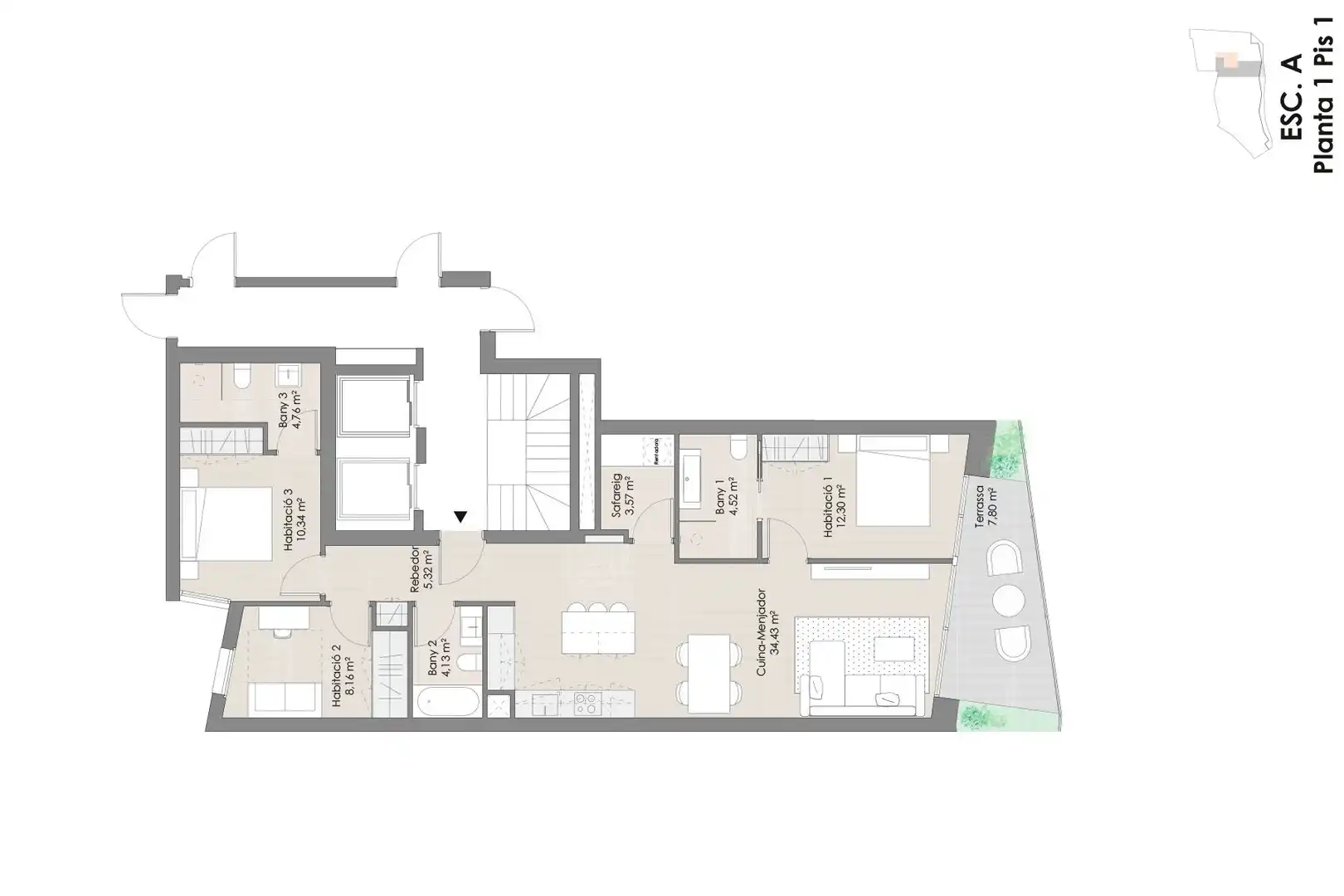 3-bedroom flat for sale in La Massana · 11 of 47