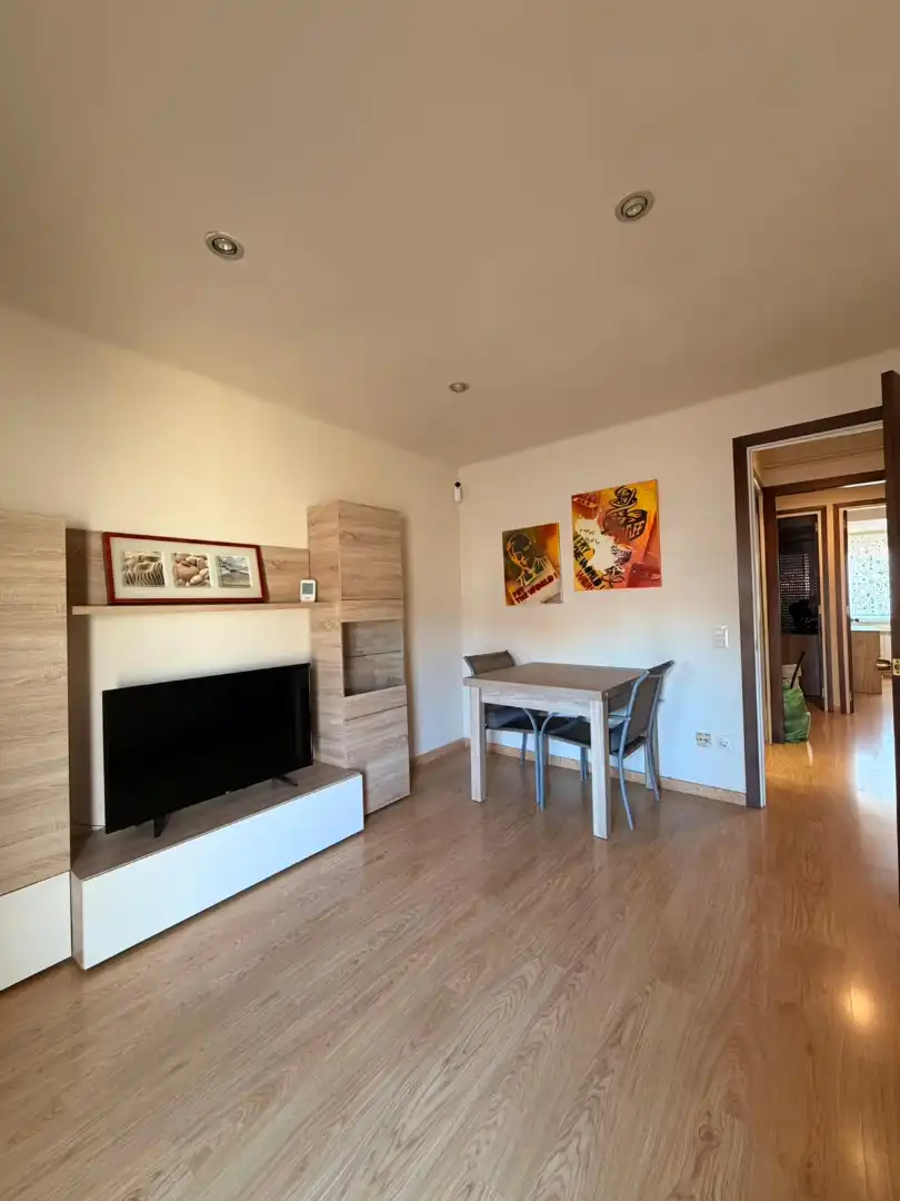 Sala de estar de Piso en venta en Manresa con Aire acondicionado, Calefacción y Parquet