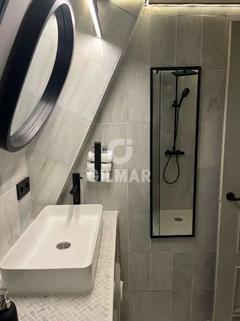 Badezimmer von Wohnung zur Miete in El Puerto de Santa María mit Klimaanlage, Heizung und Terrasse