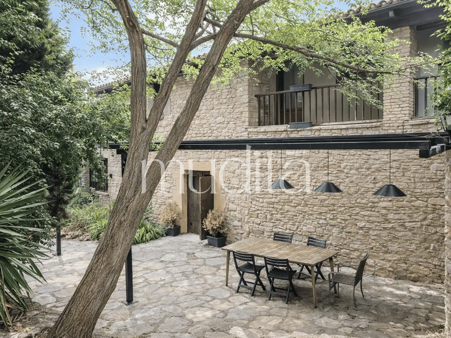 Terrassa de Finca rústica en venda en Tavertet amb Calefacció, Jardí privat i Terrassa