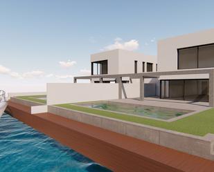 Swimming pool of House or chalet for sale in Empuriabrava  with Air Conditioner, Terrace and Swimming Pool