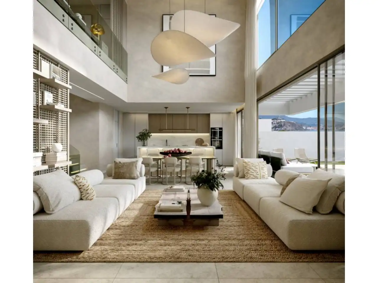 Sala de estar de Casa o chalet en venta en Almuñécar con Aire acondicionado, Terraza y Piscina