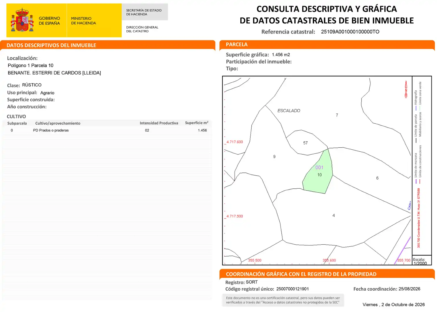 Terreny rústic en venda a Vall de Cardós, imagen 2