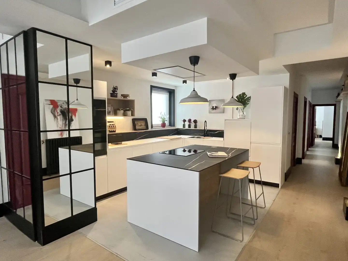 Cocina de Piso en venta en  Pamplona / Iruña con Aire acondicionado, Calefacción y Jardín privado