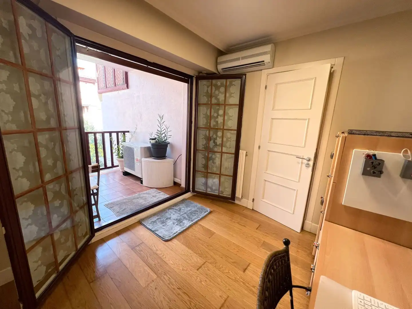 Terraza de Casa adosada en venta en Zarautz con Aire acondicionado, Calefacción y Jardín privado