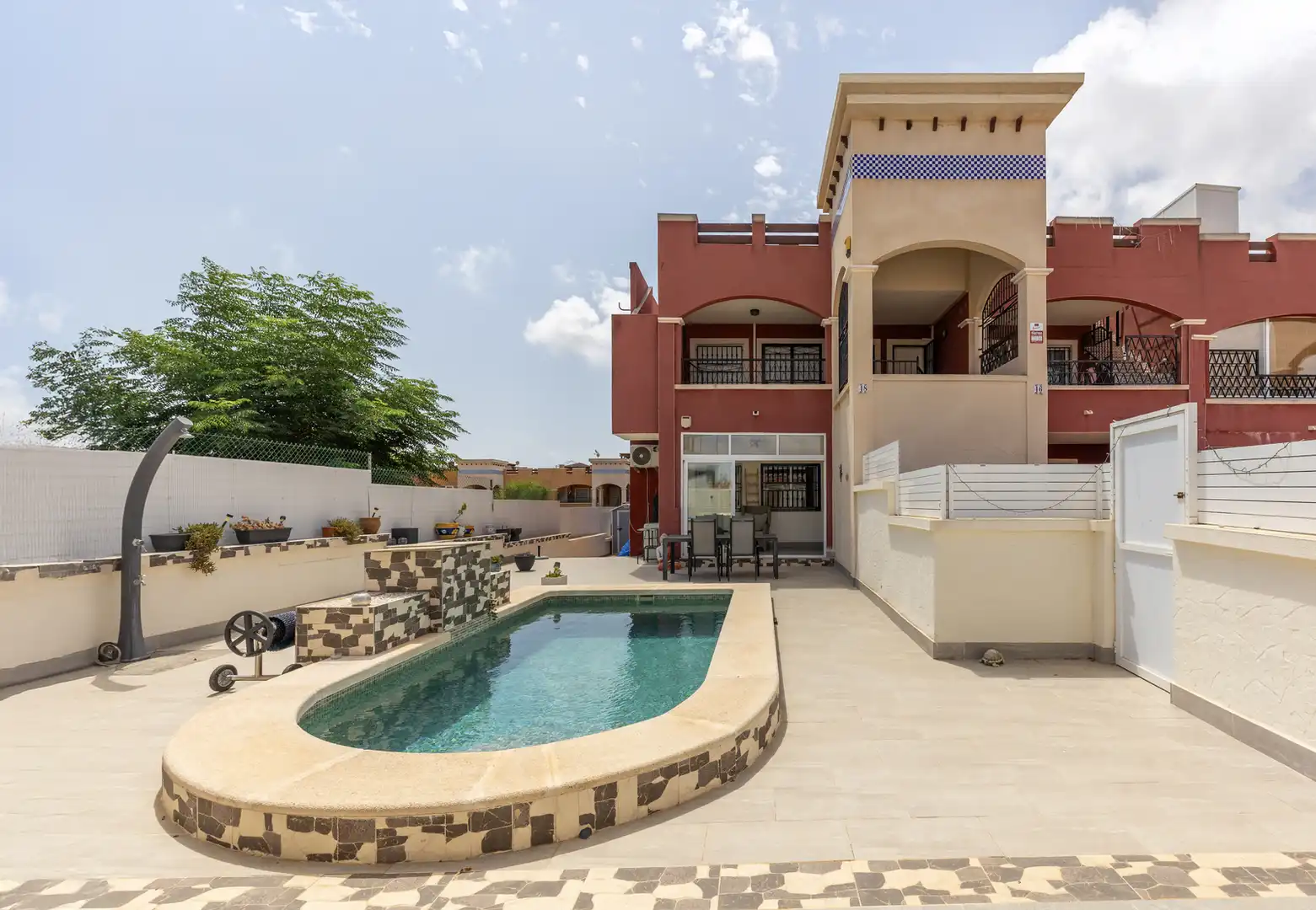 Swimming pool of Ground floor for sale in Orihuela  with Air Conditioner, Terrace and Storage room