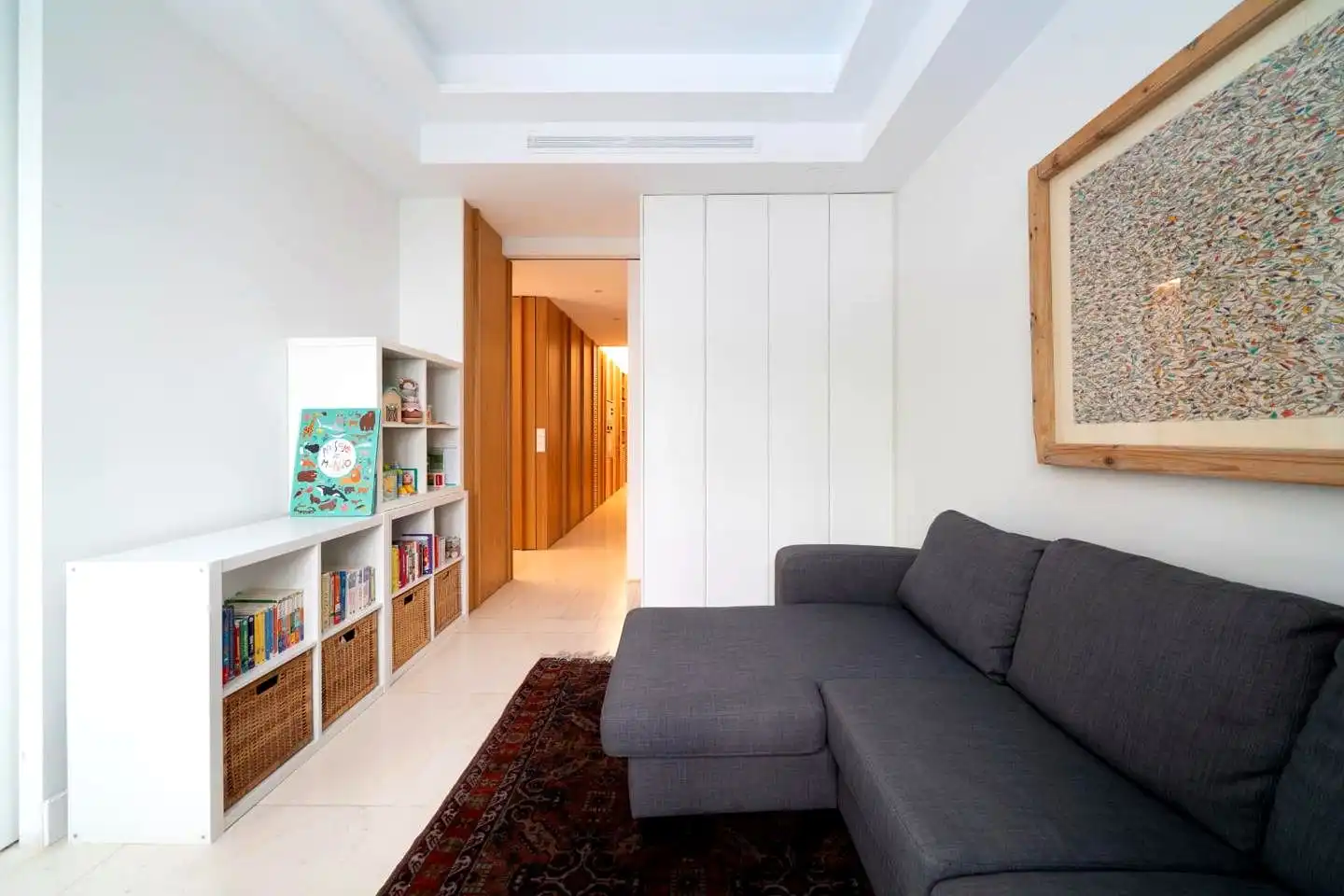Sala d'estar de Planta baixa en venda en Madrid amb Aire condicionat, Calefacció i Traster