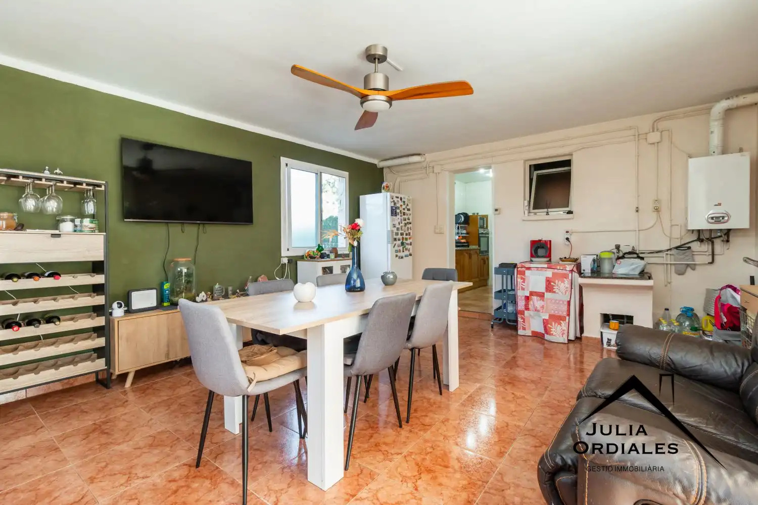 Cocina de Casa o chalet en venta en Piera con Aire acondicionado, Calefacción y Jardín privado