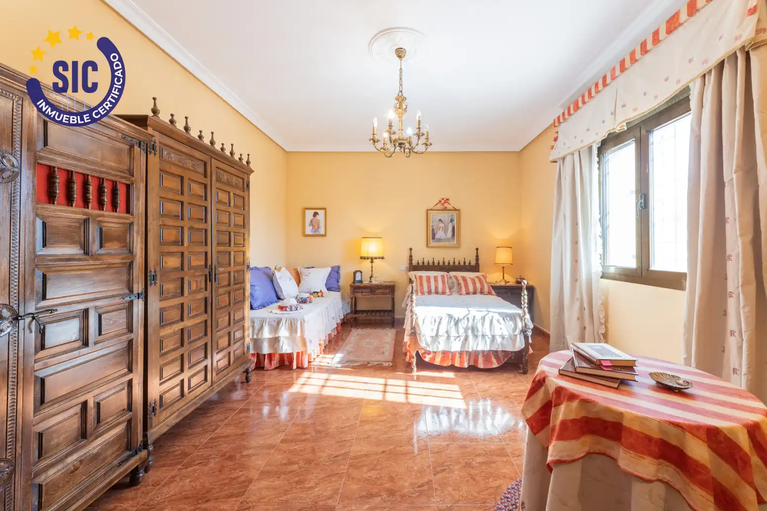 Habitación de Casa o chalet en venta en Hontecillas con Calefacción, Terraza y Amueblado