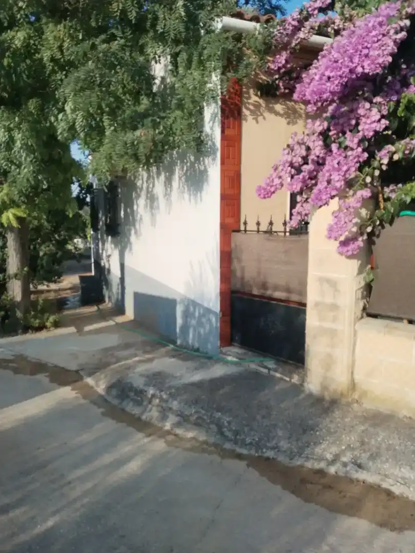 Vista exterior de Casa o xalet en venda en Puente Genil amb Aire condicionat