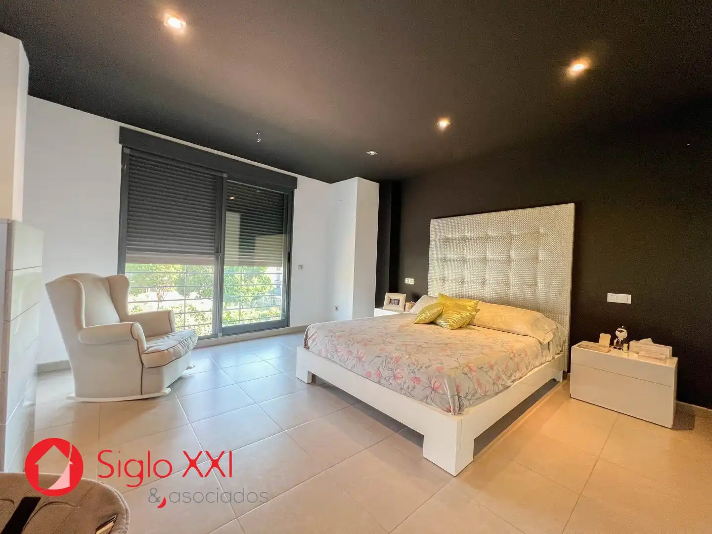 Bedroom of Houses for sale in Les Alqueries / Alquerías del Niño Perdido  with Private garden, Terrace and Balcony