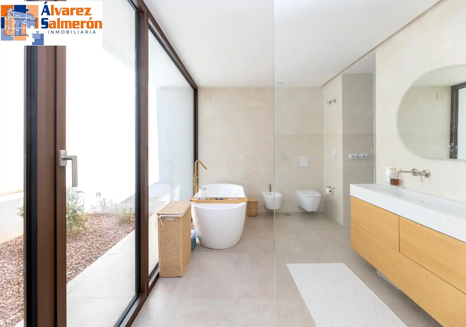 Bathroom of Houses for sale in Albolote  with Air Conditioner, Heating and Private garden