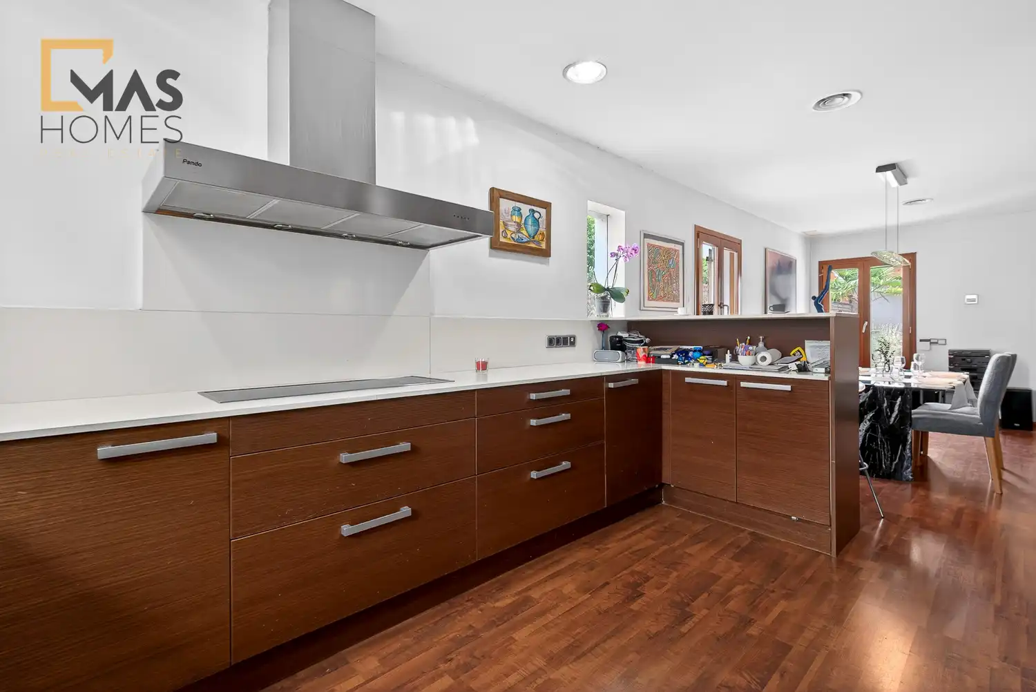 Cocina de Casa o chalet en venta en Parets del Vallès con Aire acondicionado, Calefacción y Jardín privado