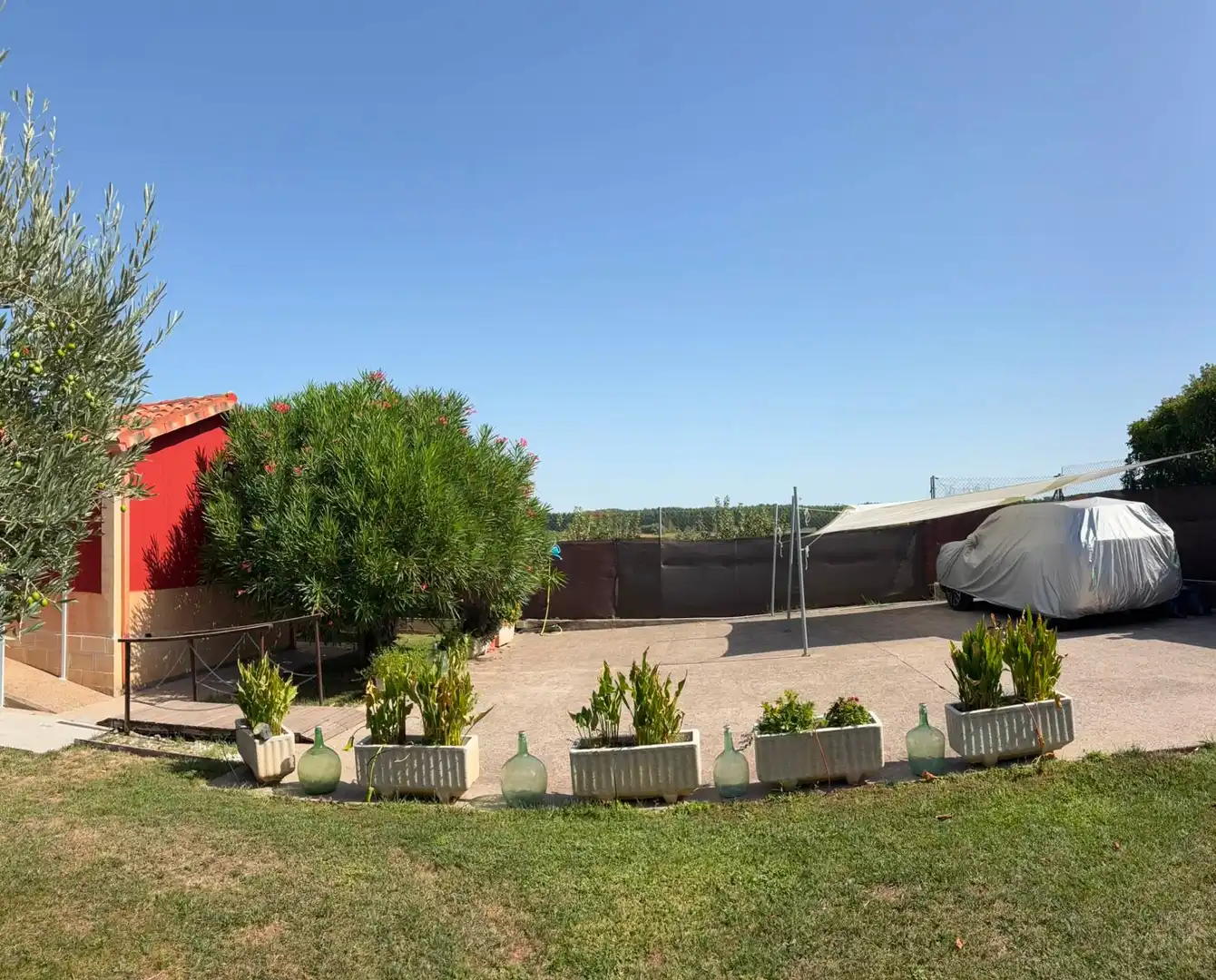 Jardí de Casa o xalet en venda en Agoncillo amb Aire condicionat i Moblat