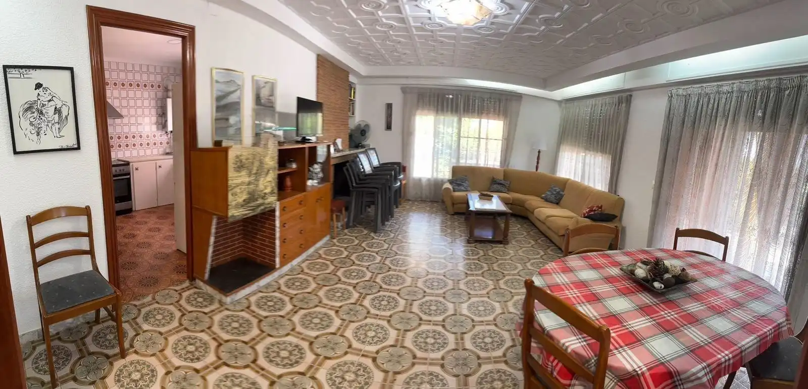 Sala de estar de Casa o chalet en venta en Torrent con Jardín privado, Terraza y Trastero