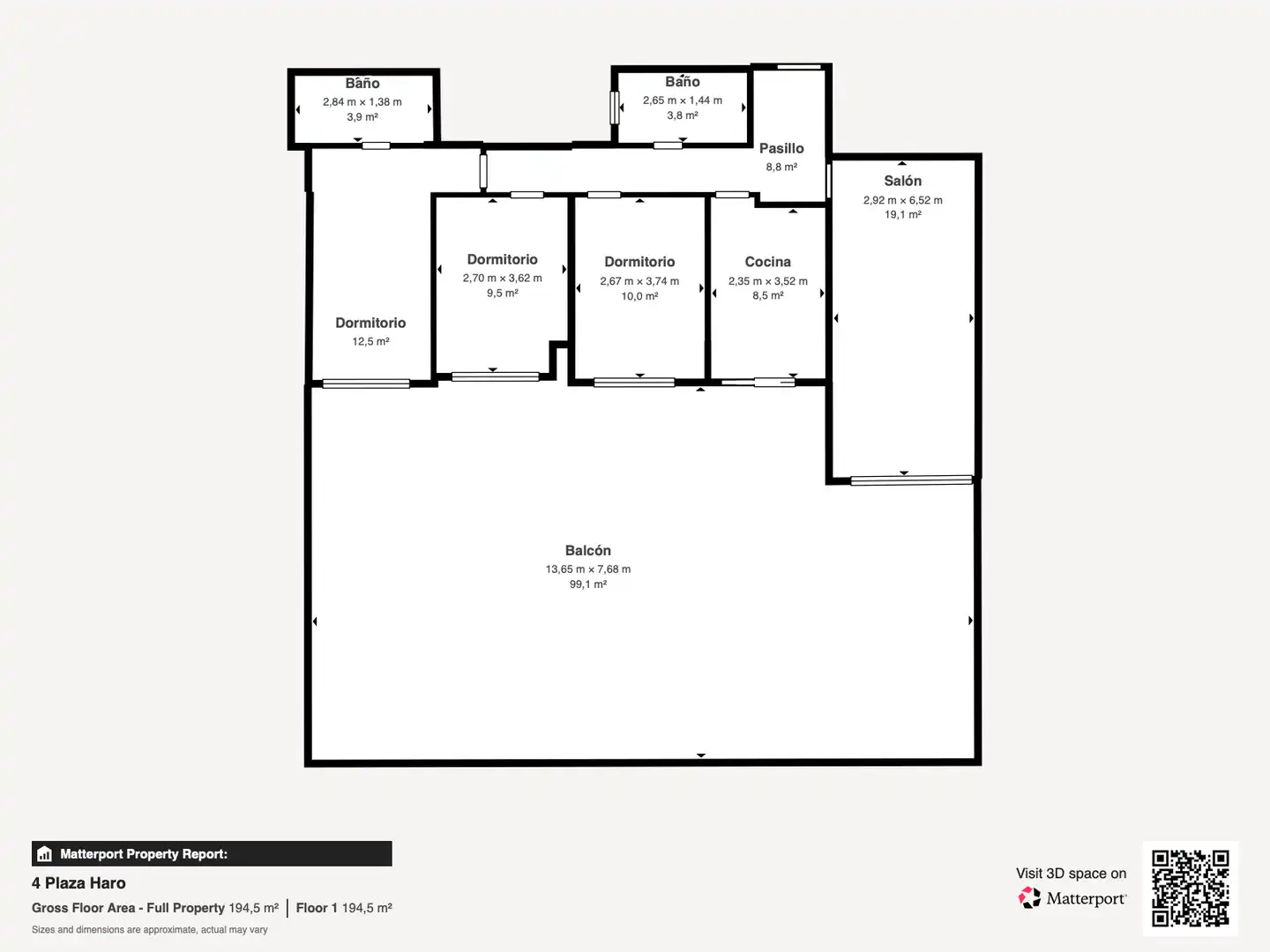 Flat for sale in Bilbao   with Terrace and Furnished