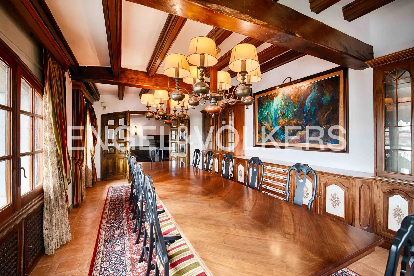 Comedor de Casa adosada en venta en Ordis con Calefacción, Jardín privado y Terraza