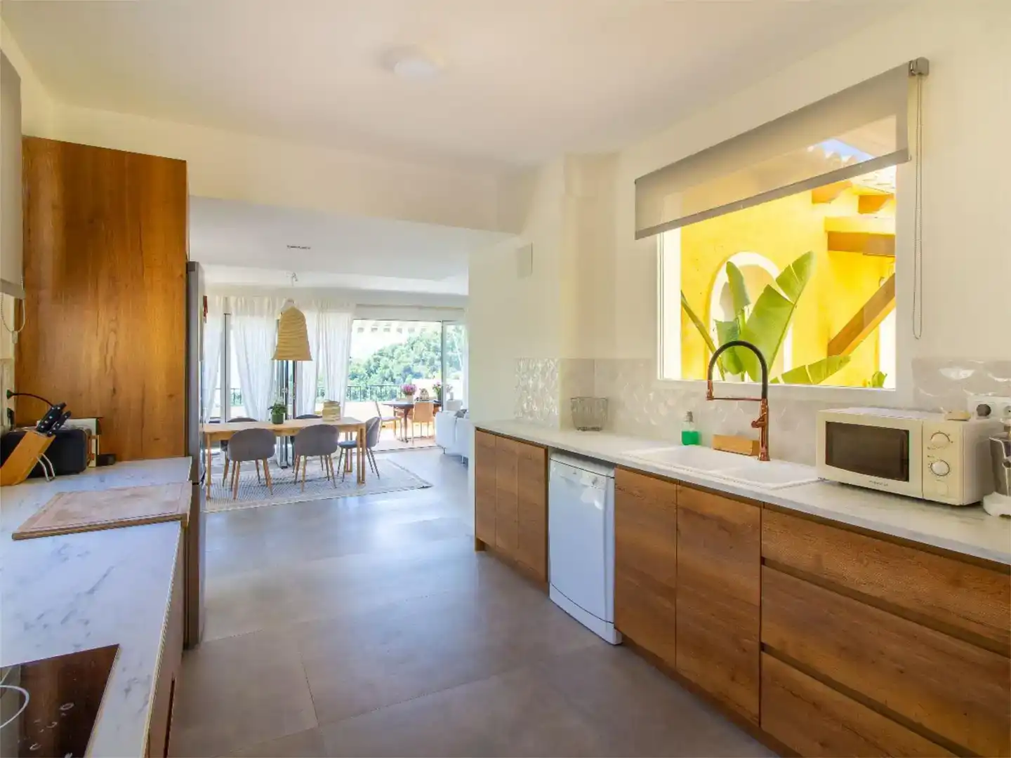 Küche von Wohnung zur Miete in Altea mit Klimaanlage, Schwimmbad und Balkon