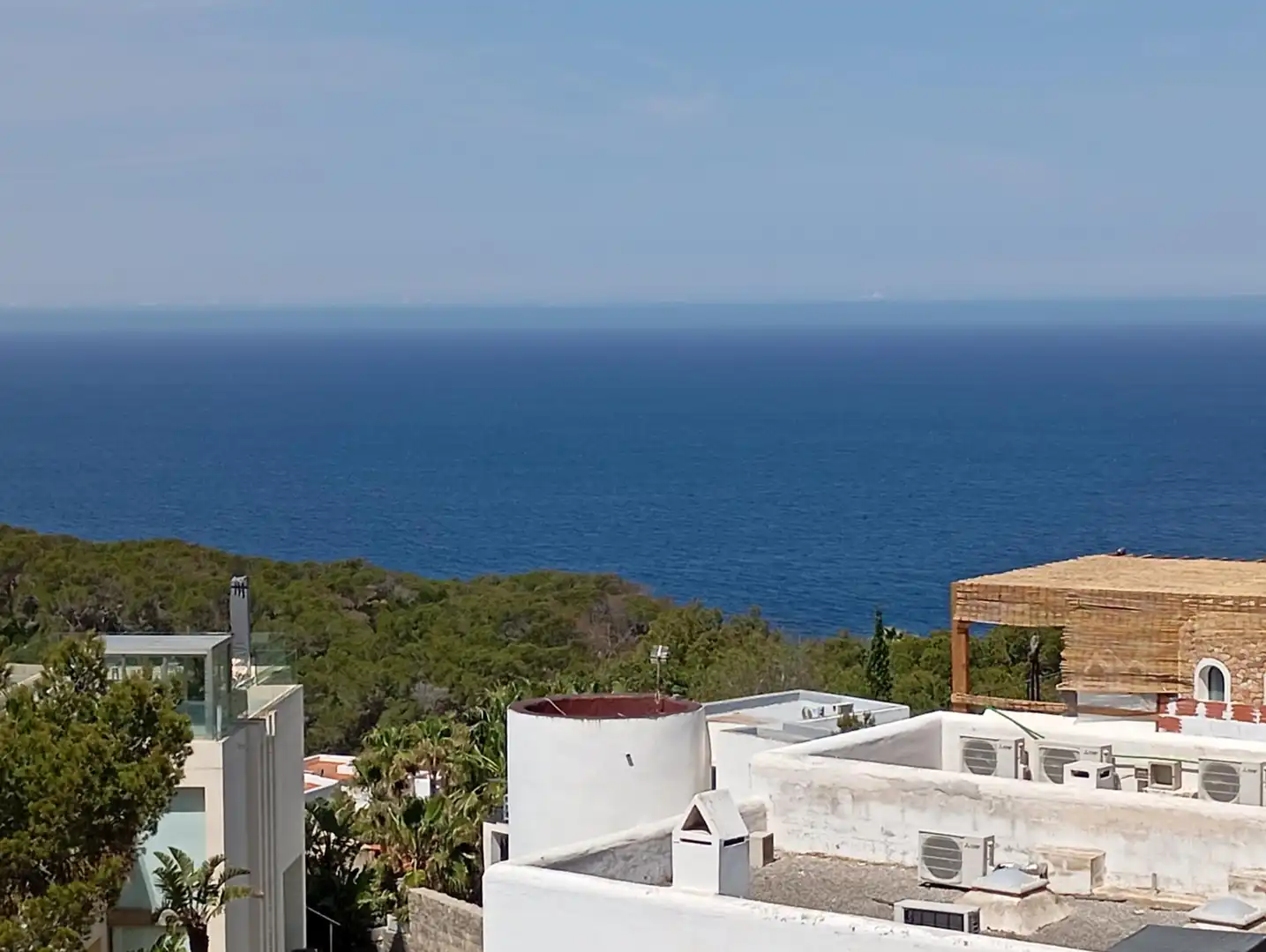 Vista exterior de Apartamento en venta en Sant Josep de sa Talaia con Calefacción, Jardín privado y Terraza