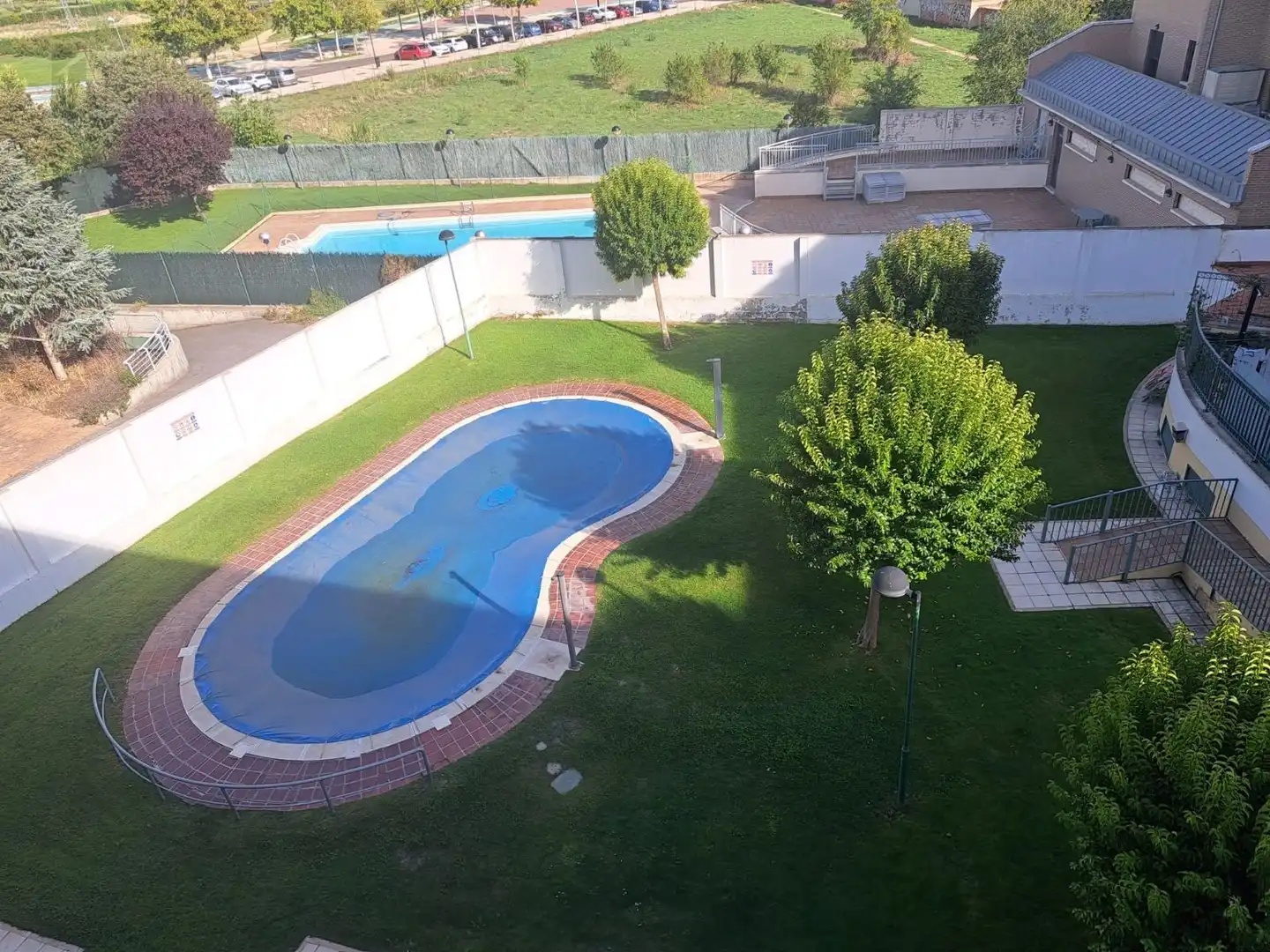 Swimming pool of Attic for rent in Valladolid  with Heating, Terrace and Swimming Pool