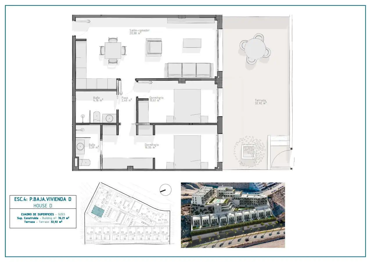 Apartament amb terrassa en venda a El Hornillo, imagen 20