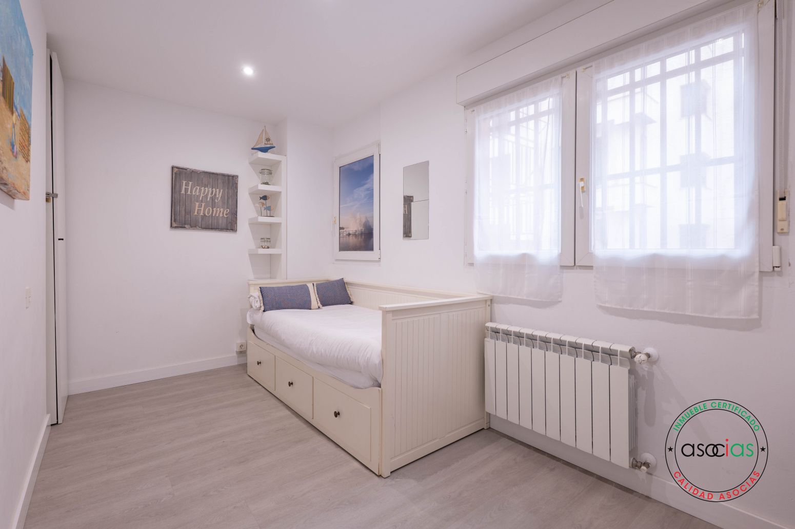 Bedroom of Flat for sale in Gijón   with Heating