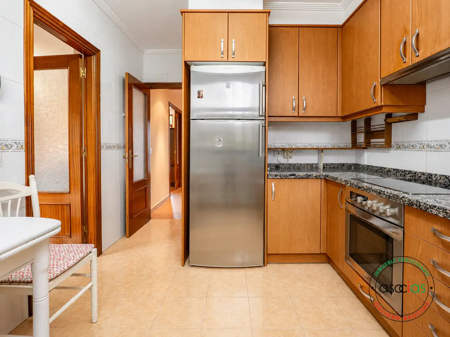 Kitchen of Detached homes for sale in Gijón   with Heating, Private garden and Parquet flooring