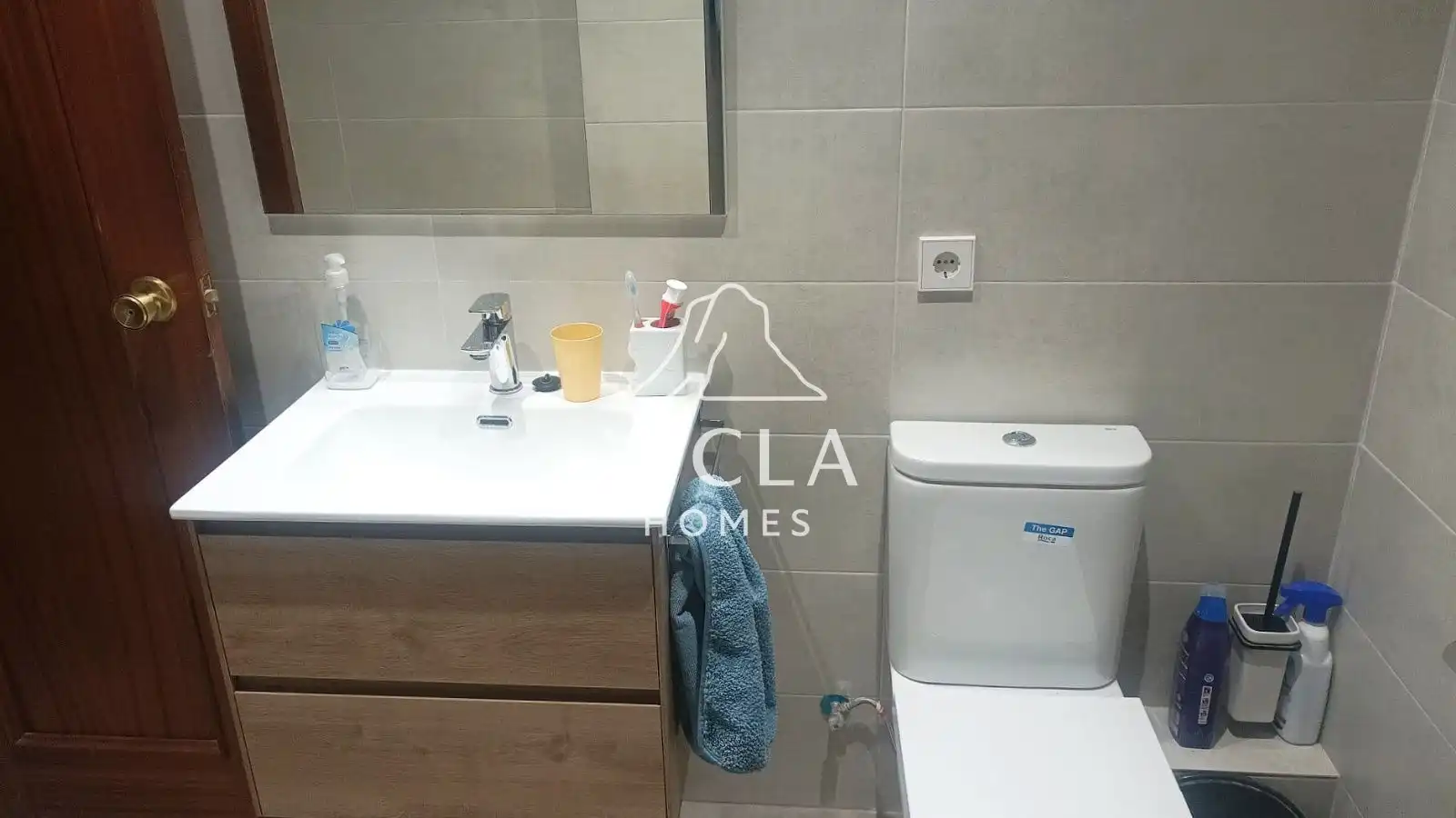 Badezimmer von Wohnung zum Verkauf in Eivissa mit Klimaanlage, Heizung und Terrasse