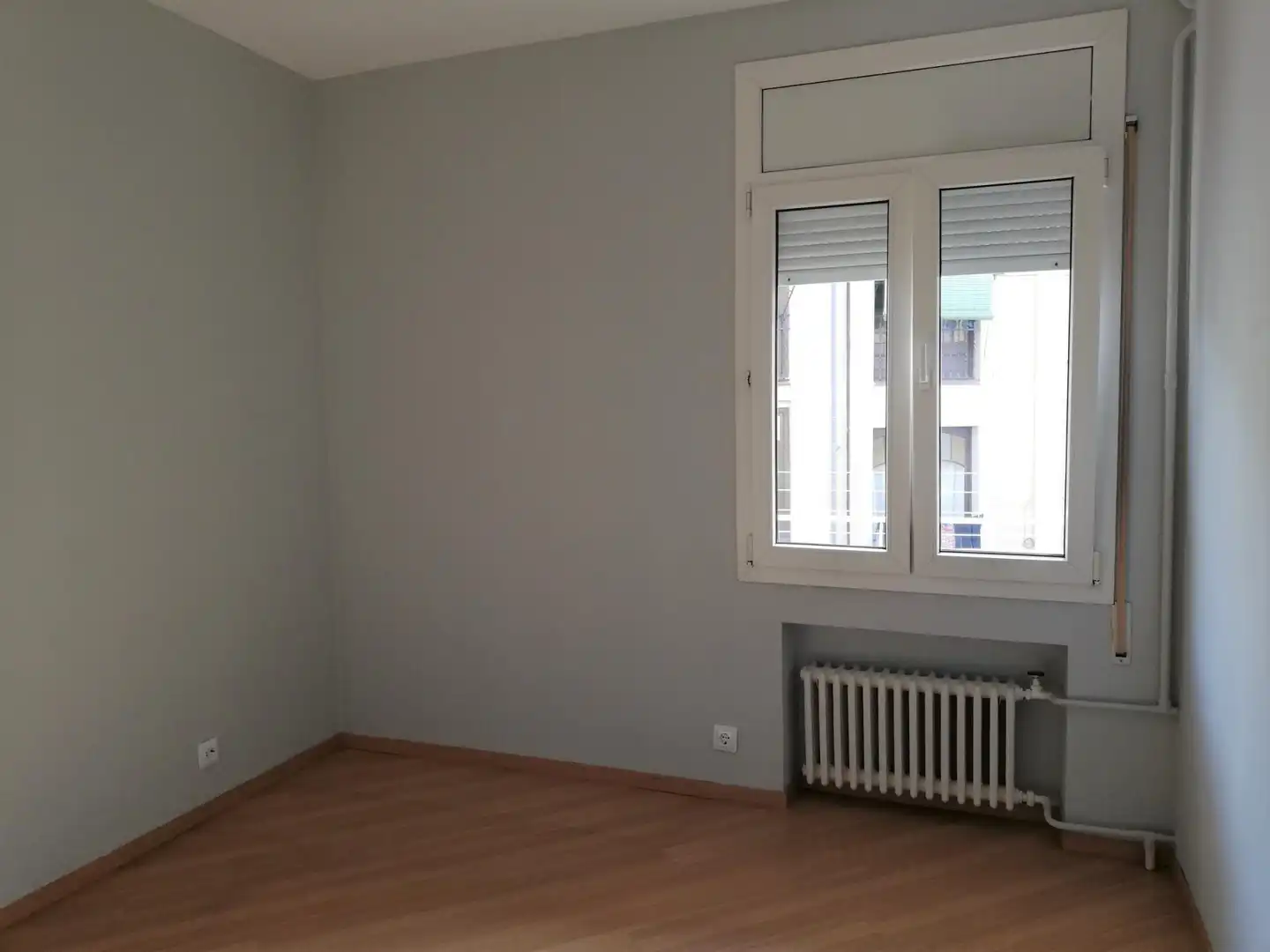 Schlafzimmer von Wohnung zum Verkauf in Barcelona mit Klimaanlage, Heizung und Parkett