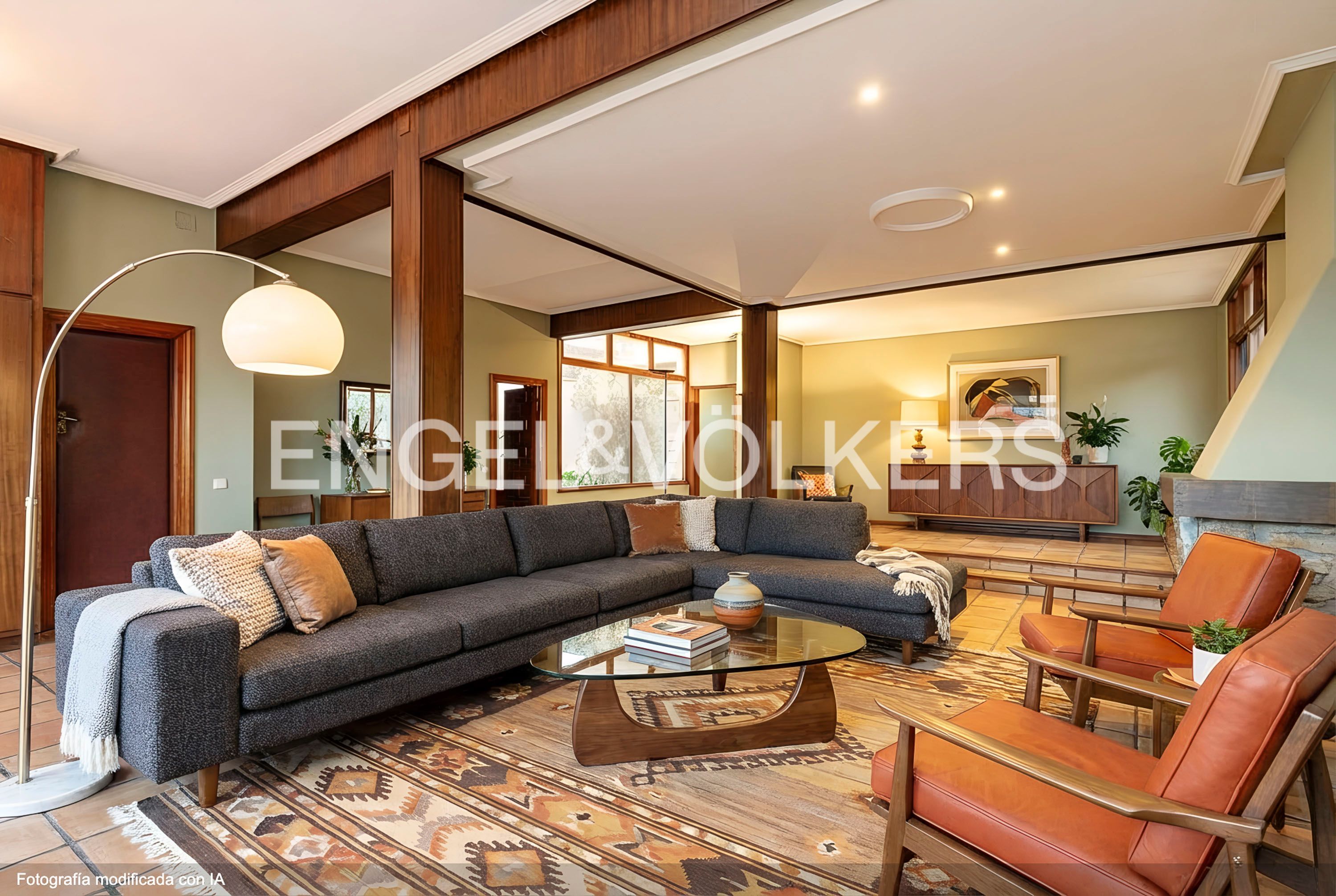 Living room of House or chalet for sale in Galapagar  with Air Conditioner, Heating and Private garden