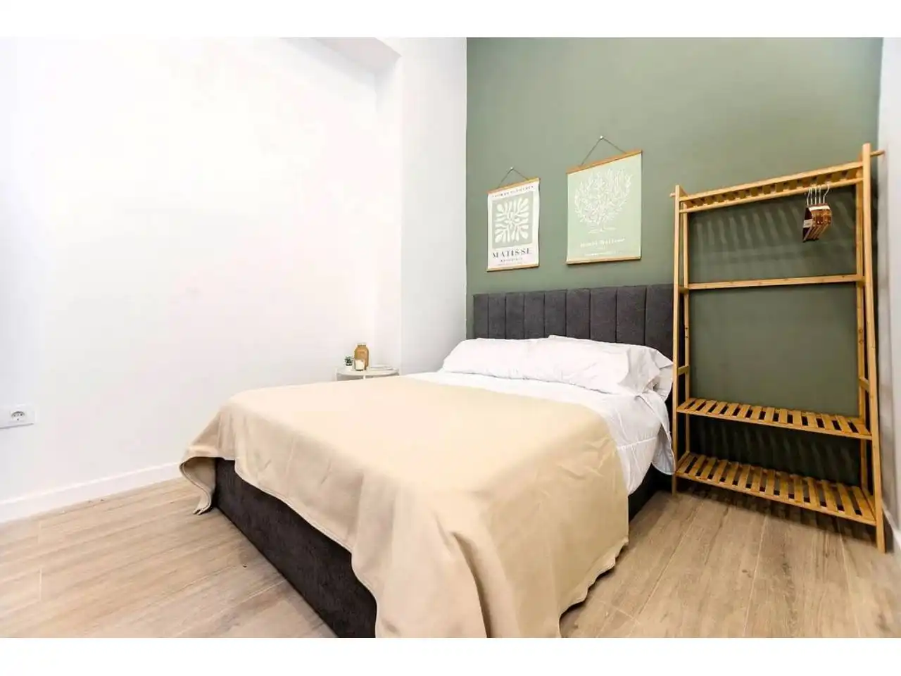 Schlafzimmer von Wohnung zum Verkauf in Esplugues de Llobregat mit Klimaanlage, Heizung und Parkett