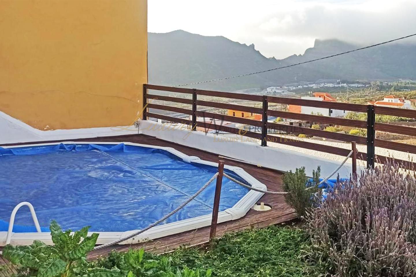Piscina de Casa o xalet en venda en Santiago del Teide amb Terrassa, Piscina i Moblat
