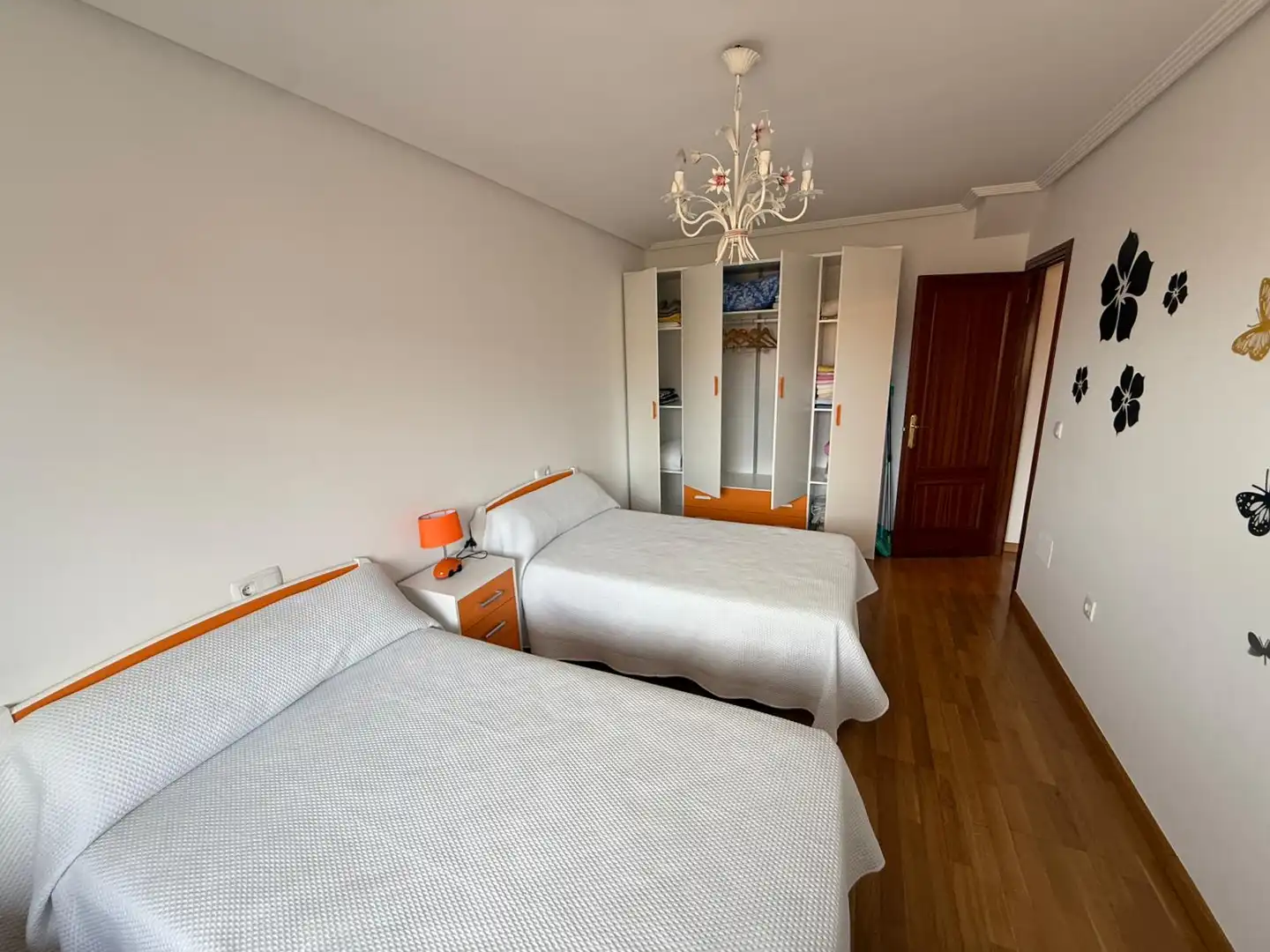 Schlafzimmer von Wohnung zum Verkauf in Valencia de Don Juan mit Klimaanlage, Heizung und Abstellraum