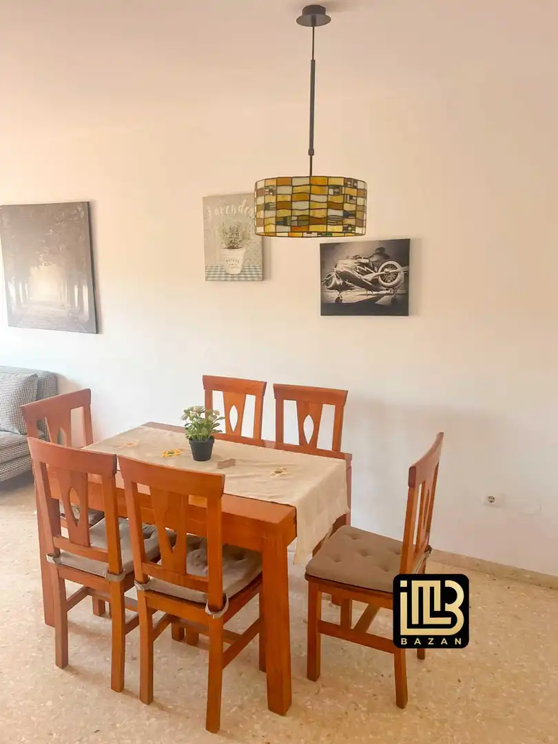 Comedor de Piso de alquiler en Mijas con Aire acondicionado, Terraza y Amueblado