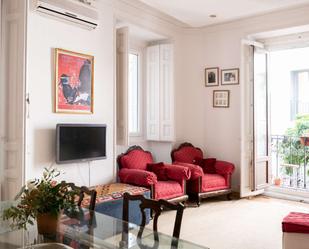 Living room of Flat to share in  Madrid Capital  with Air Conditioner, Heating and Terrace